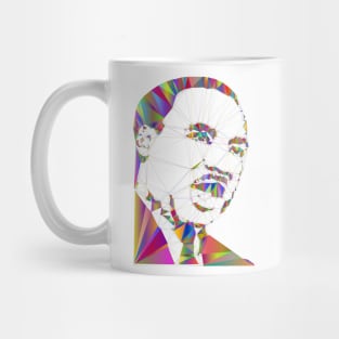 Martin Luther King Jr Low Poly Polyprismatic Mug